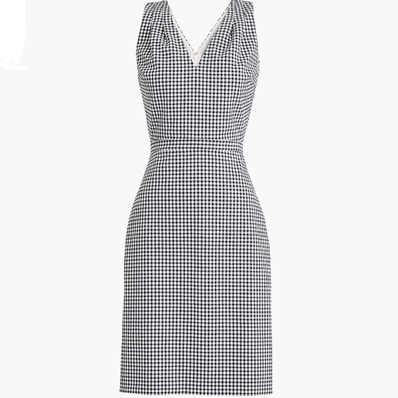 J. Crew Dresses & Skirts - J Crew V Neck Seersucker Gingham Dress